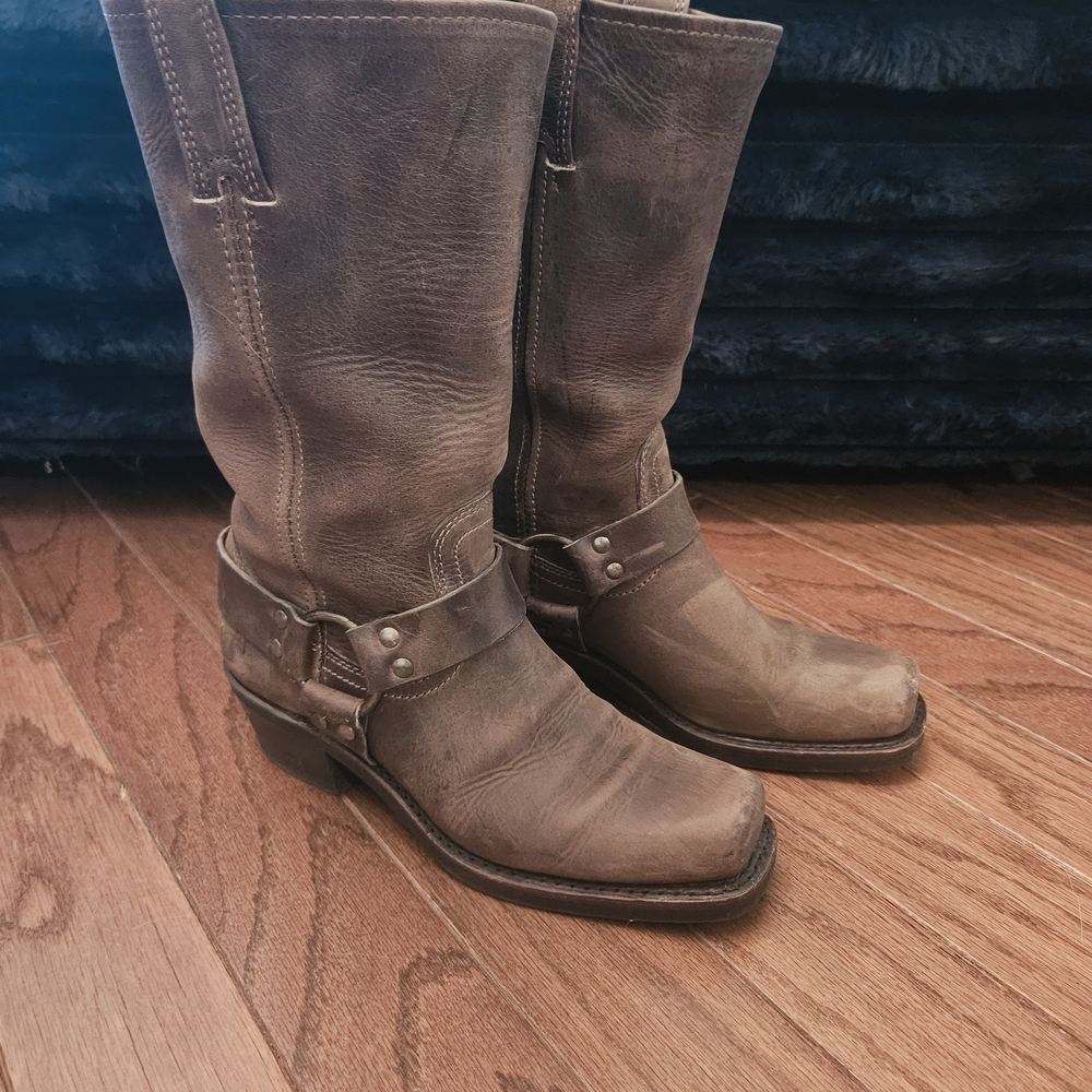 Frye Brown Leather, Harness 12R, Size 7 M